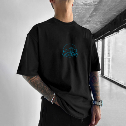 Unisex Anime Inspired Vintage T-Shirt-AnimeClothe