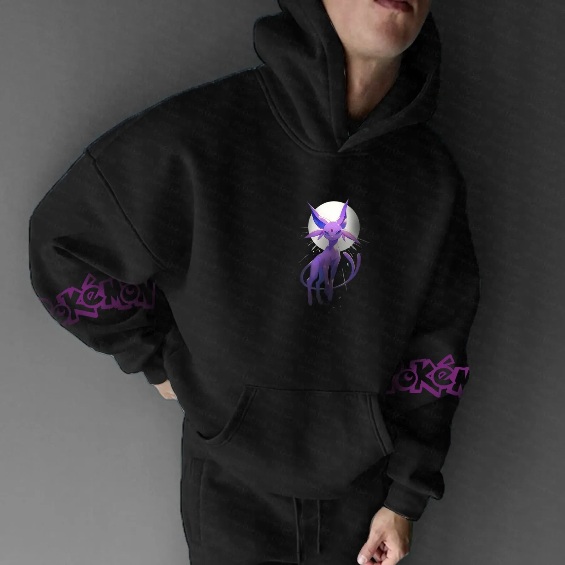 Unisex  Anime Graphic Streetwear Vintage Hoodie