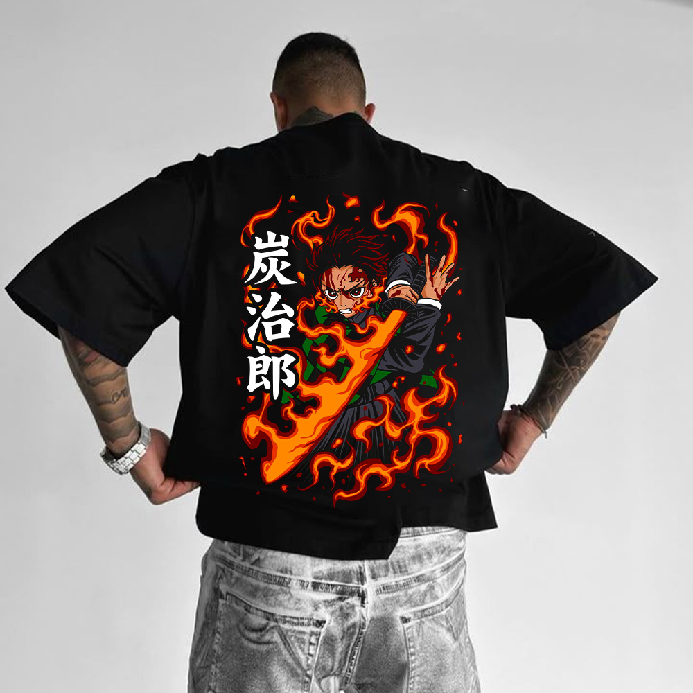 Unisex Anime Inspired Vintage T-Shirt