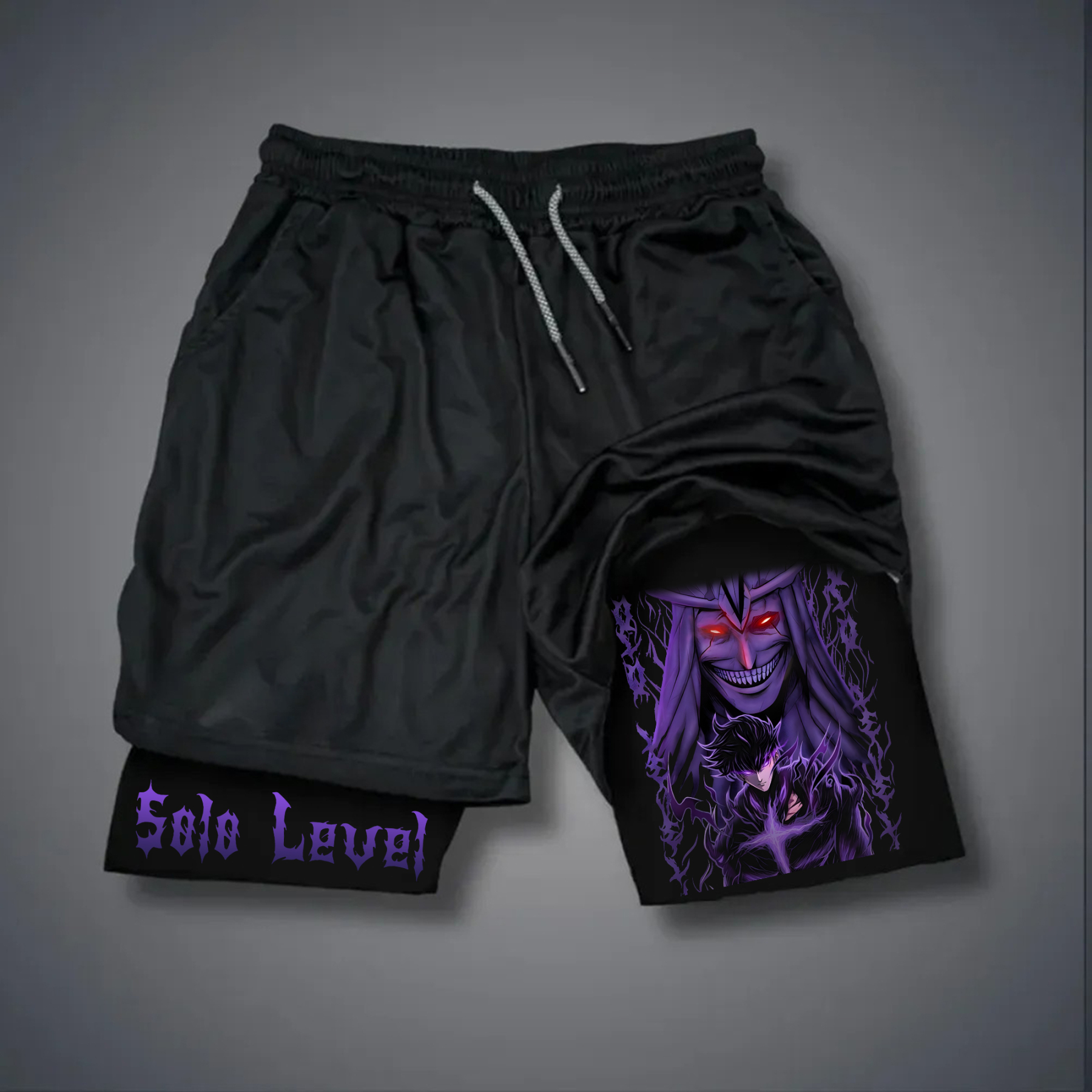 Unisex Casual Anime Streetwear Shorts-AnimeClothe