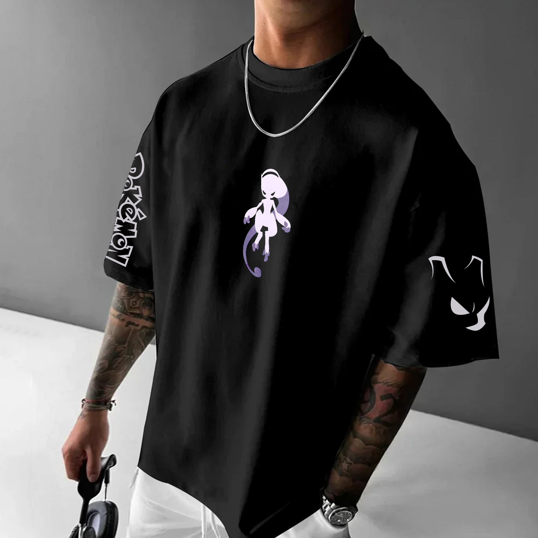Unisex   Anime Inspired Vintage T-Shirt-AnimeClothe