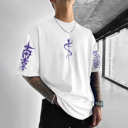 Unisex Anime Inspired Vintage T-Shirt-AnimeClothe