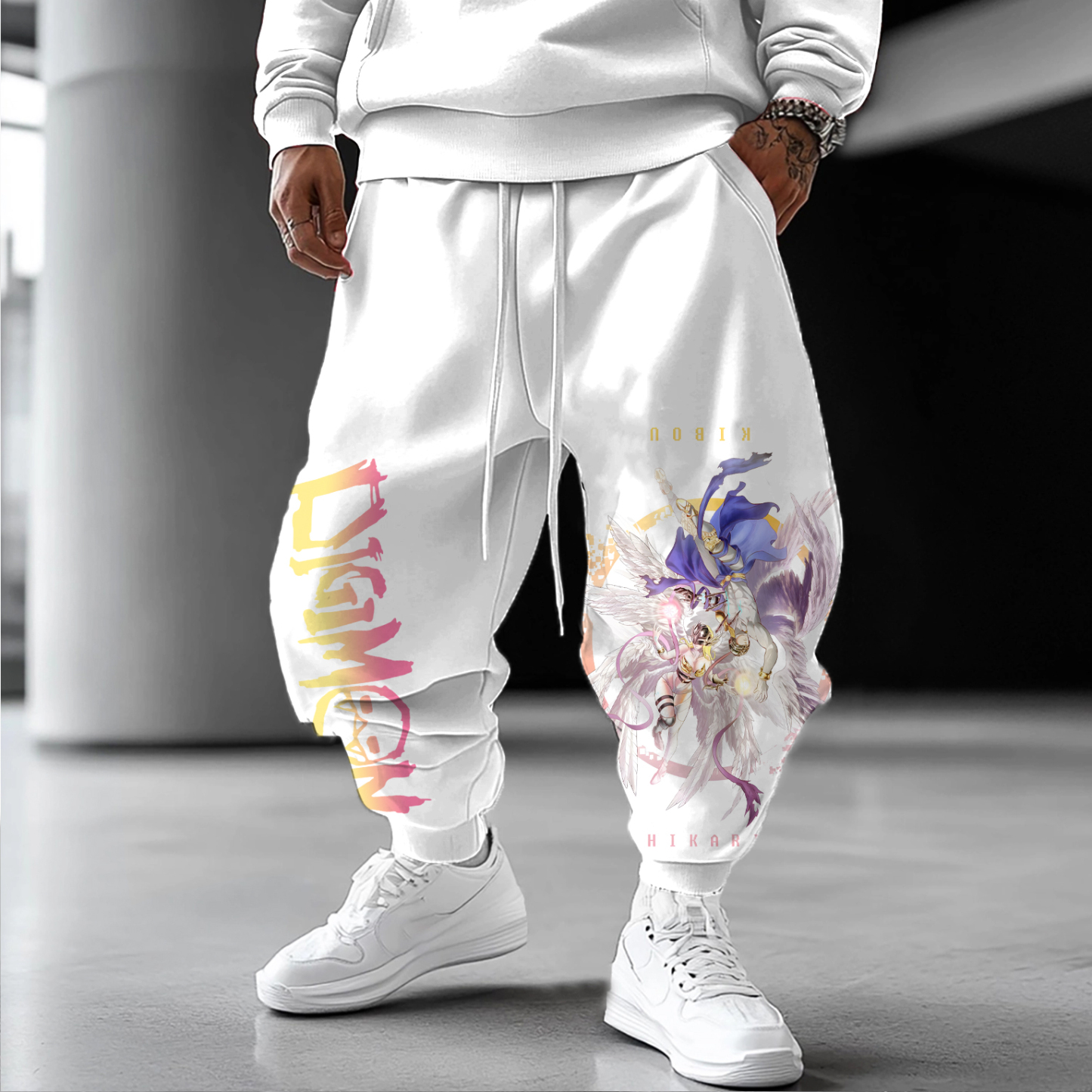 Unisex “Digimon” Casual Anime Streetwear Pants