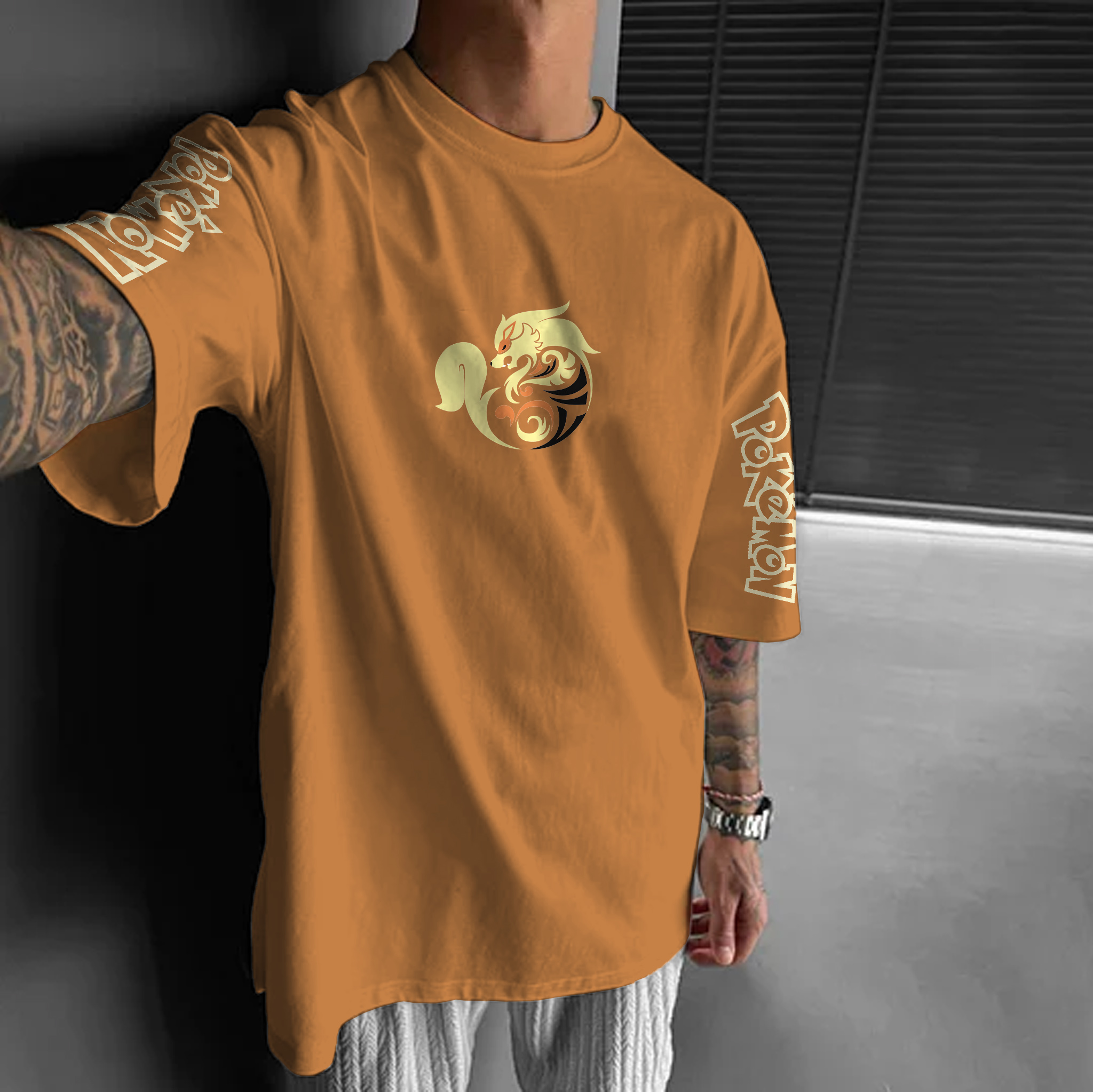 Unisex   Anime Inspired Vintage T-Shirt-AnimeClothe