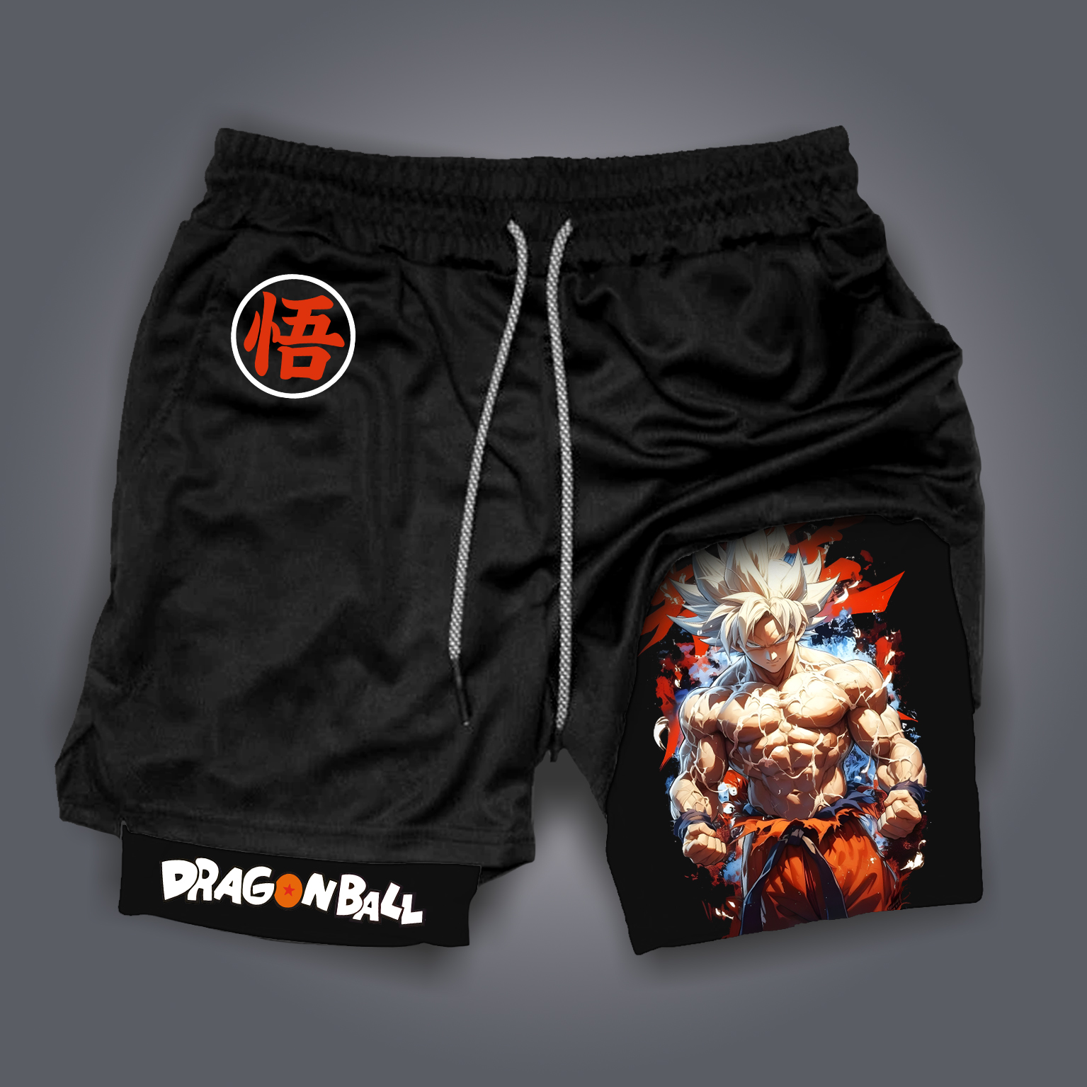 Unisex Casual Anime Streetwear Shorts-AnimeClothe