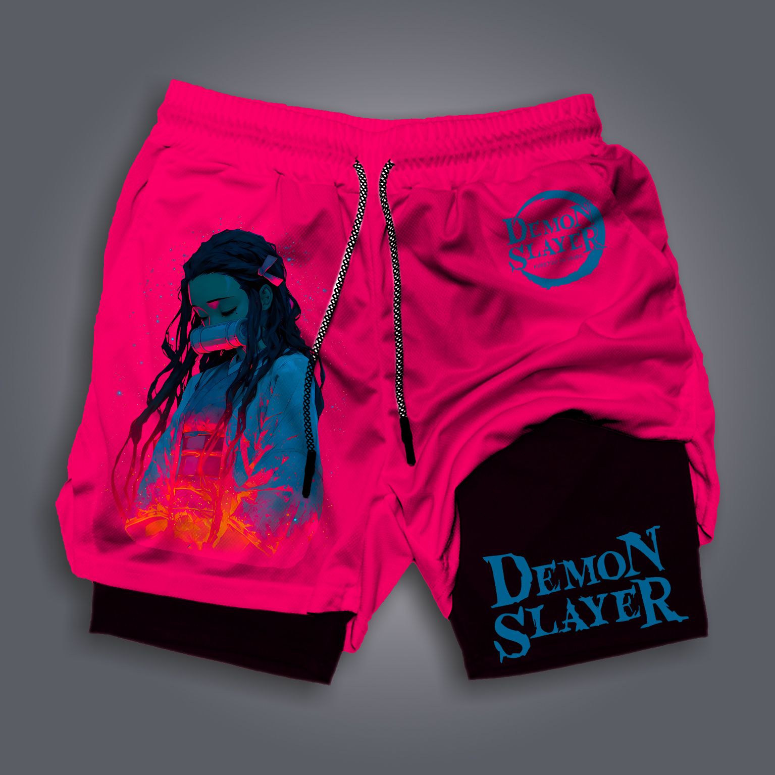 Unisex  “Demon Slayer” Casual Anime Streetwear Shorts-AnimeClothe