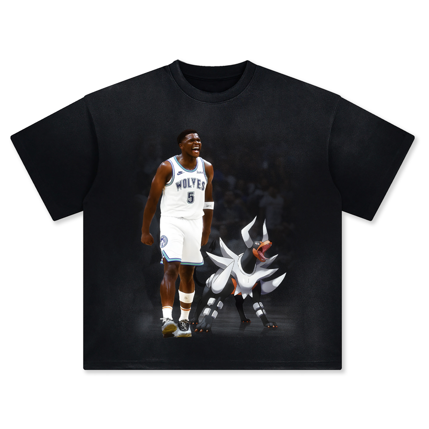 Unisex Vintage Tee丨 Anthony Edwards-AnimeClothe