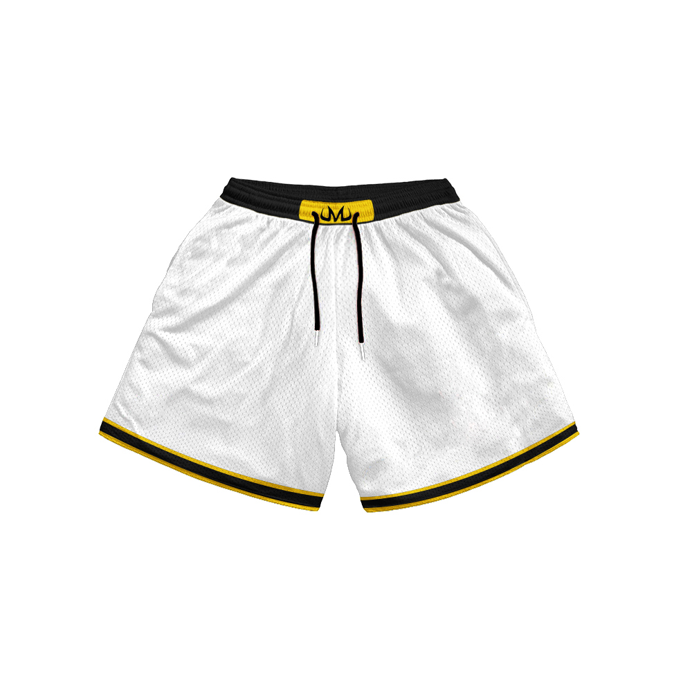 Men's Majin Buu Inspo Print Shorts-AnimeClothe