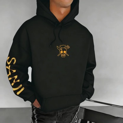 Unisex Anime Graphic Streetwear Vintage Hoodie