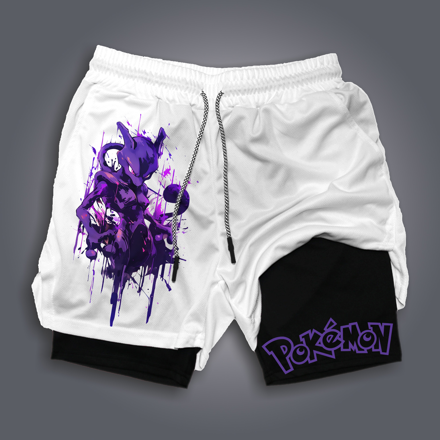 Unisex   Casual Anime Streetwear Shorts-AnimeClothe