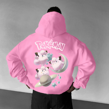 Unisex Anime Graphic Streetwear Vintage Hoodie-AnimeClothe