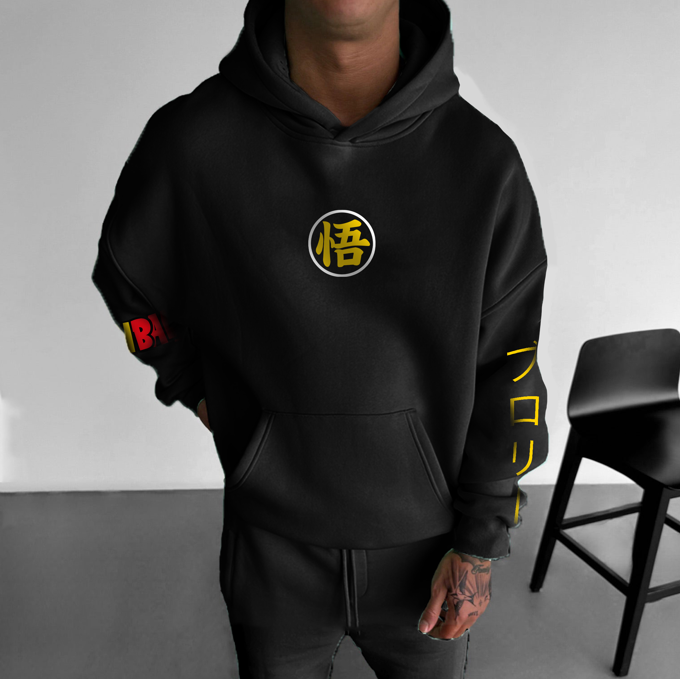 Unisex Anime Graphic Streetwear Vintage Hoodie-AnimeClothe