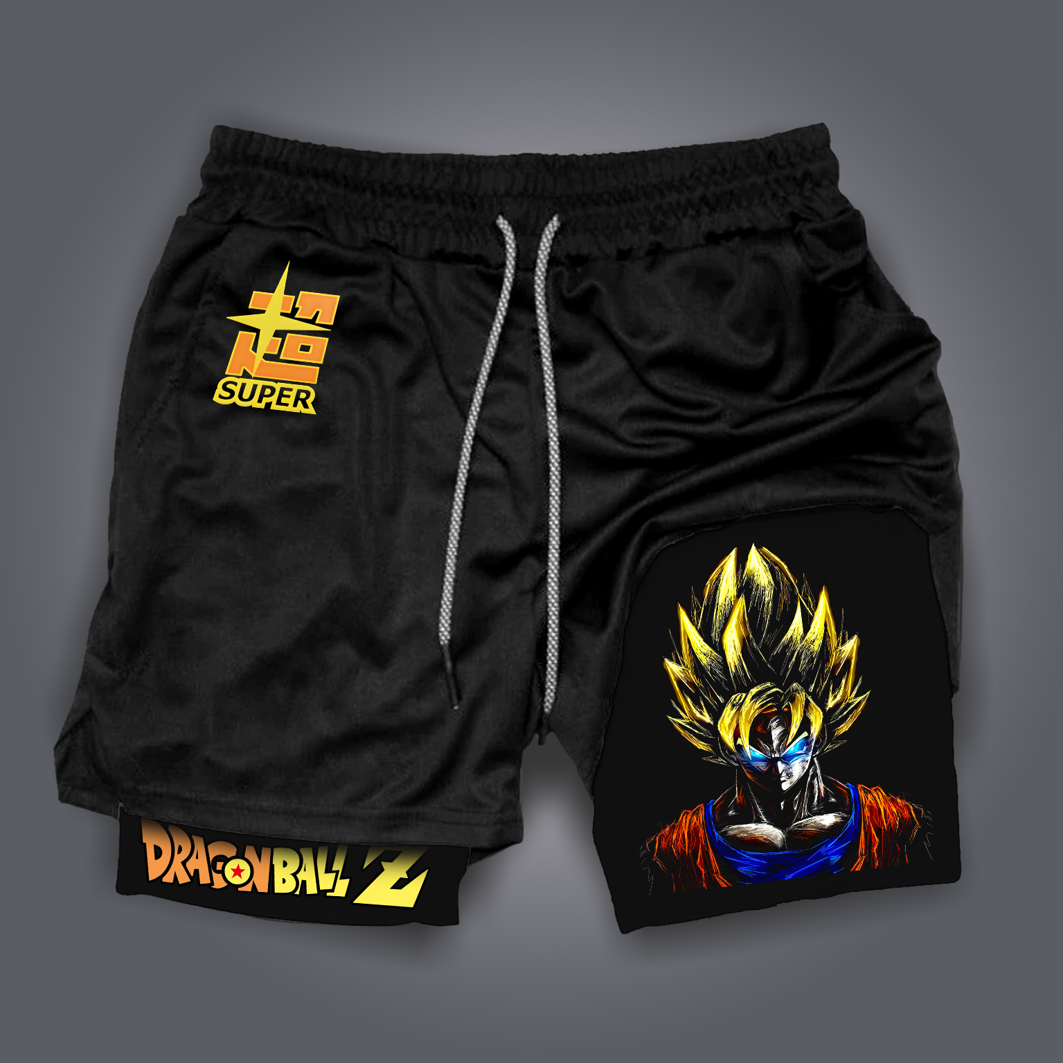 Unisex Casual Anime Streetwear Shorts-AnimeClothe