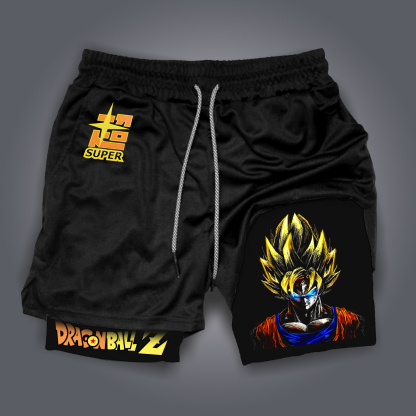 Unisex Casual Anime Streetwear Shorts-AnimeClothe