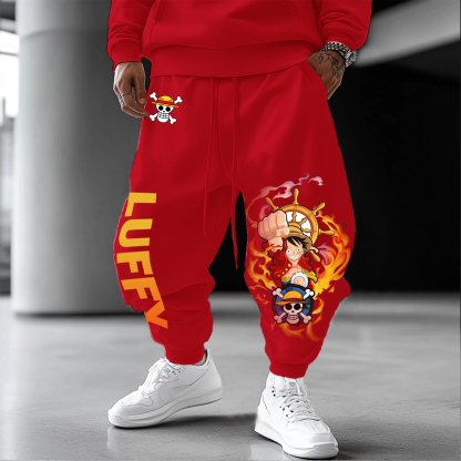Unisex Anime Printed  Pants丨 One Piece-AnimeClothe