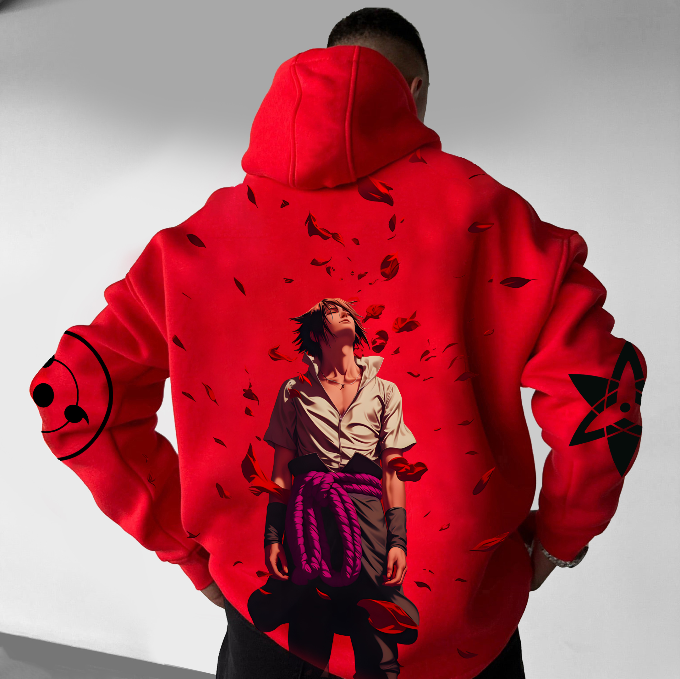 Unisex Anime Graphic Streetwear Vintage Hoodie