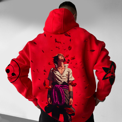 Unisex Anime Graphic Streetwear Vintage Hoodie