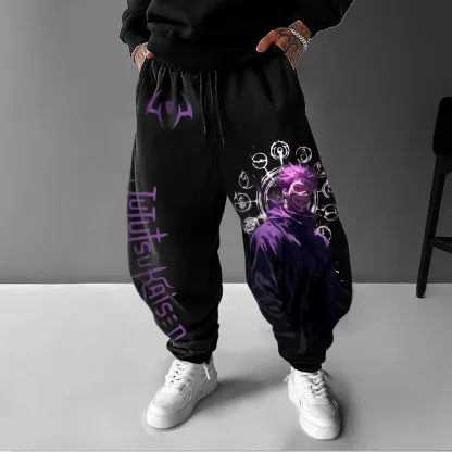 Gojo Satoru Hollow Purple Jujutsu Kaisen Streetwear Sweatpants