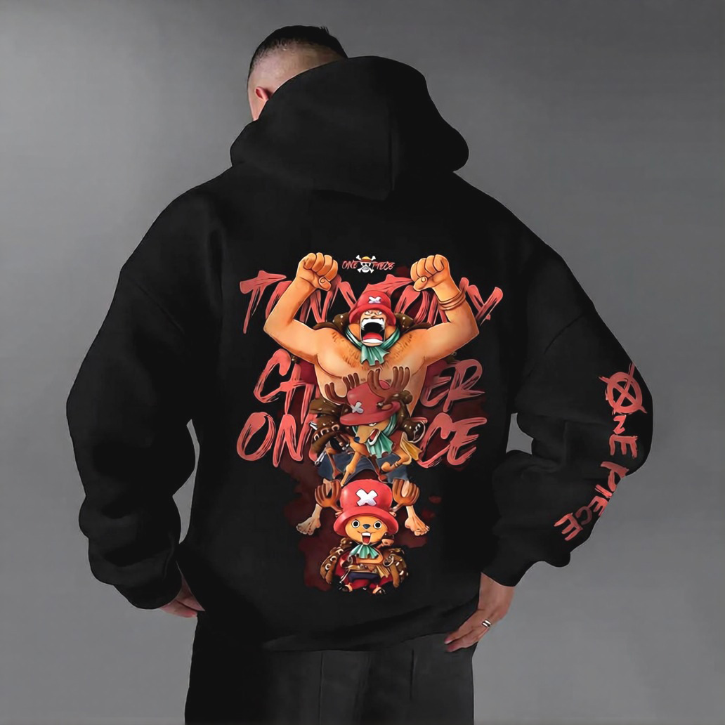 Unisex Anime Graphic Streetwear Vintage Hoodie
