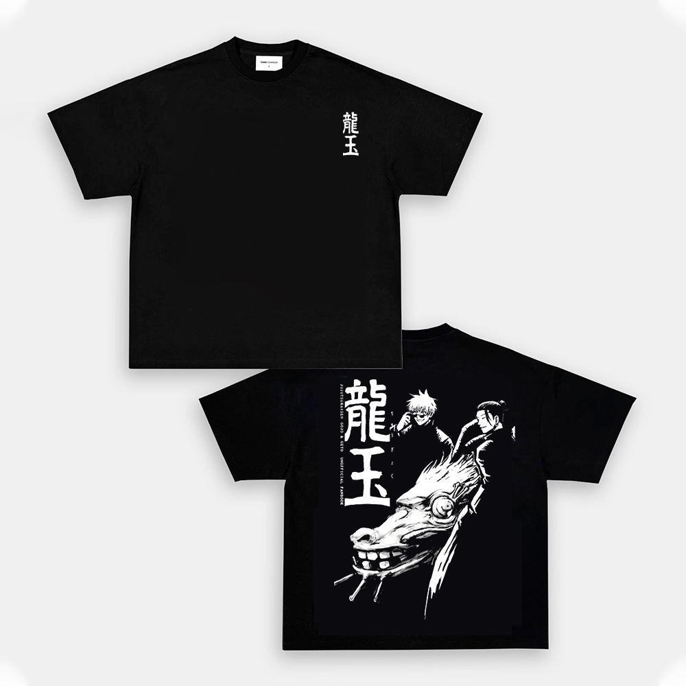 Unisex Oversized Jujutsu Kaisen Anime T-shirt-AnimeClothe