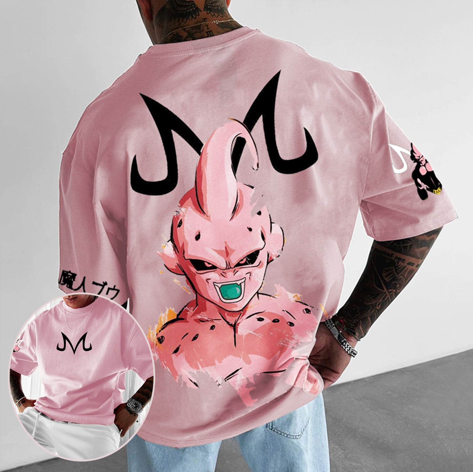 Unisex Anime Inspired Graphic Streetwear Vintage T-shirt