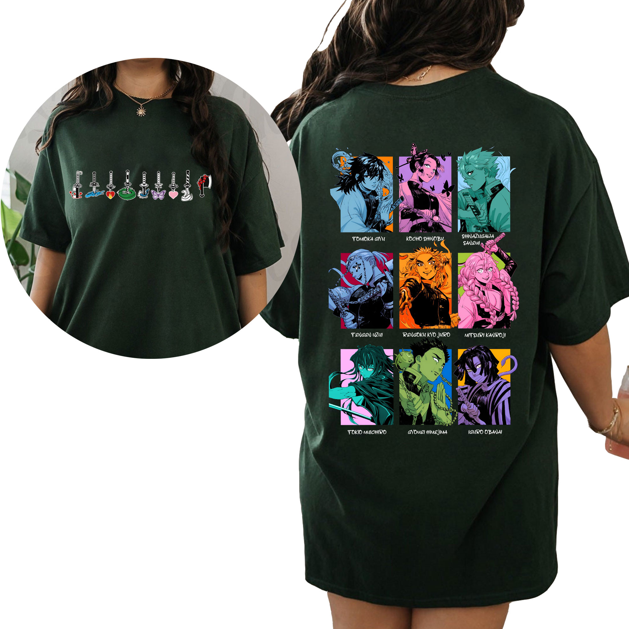 Unisex Anime Inspired Vintage T-Shirt