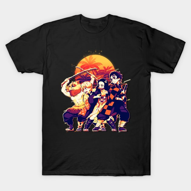 Unisex Anime Inspired Vintage T-Shirt