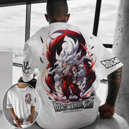 Unisex Anime Inspired Graphic Streetwear Vintage T-shirt