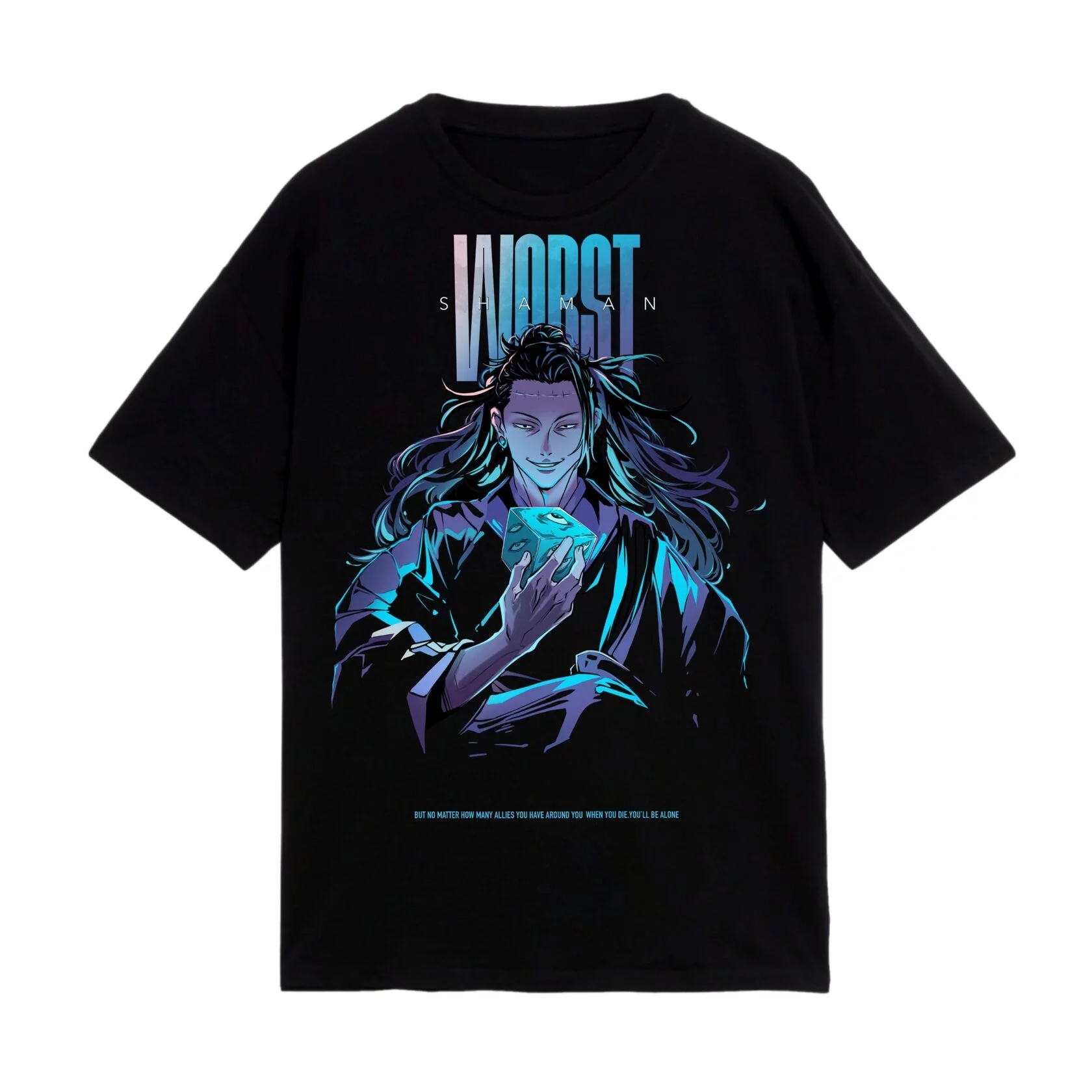 VINTAGE TEE丨Kenjaku Tee - JJK-AnimeClothe