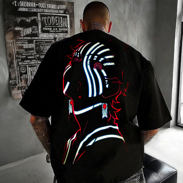 Unisex Anime Inspired Vintage T-Shirt