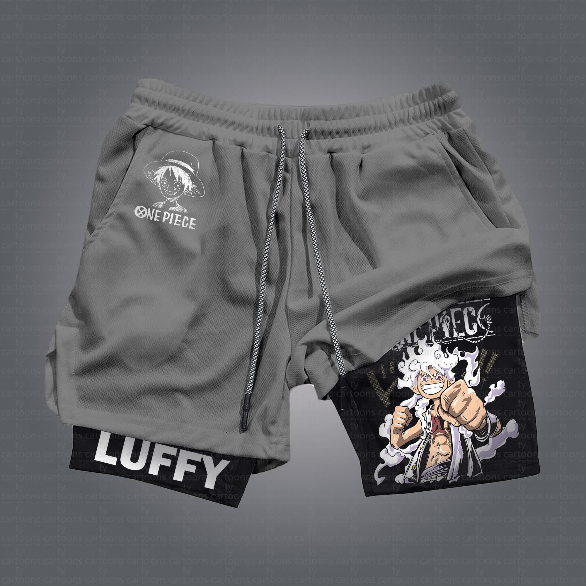 Unisex Casual Anime Streetwear Shorts | One Piece-AnimeClothe