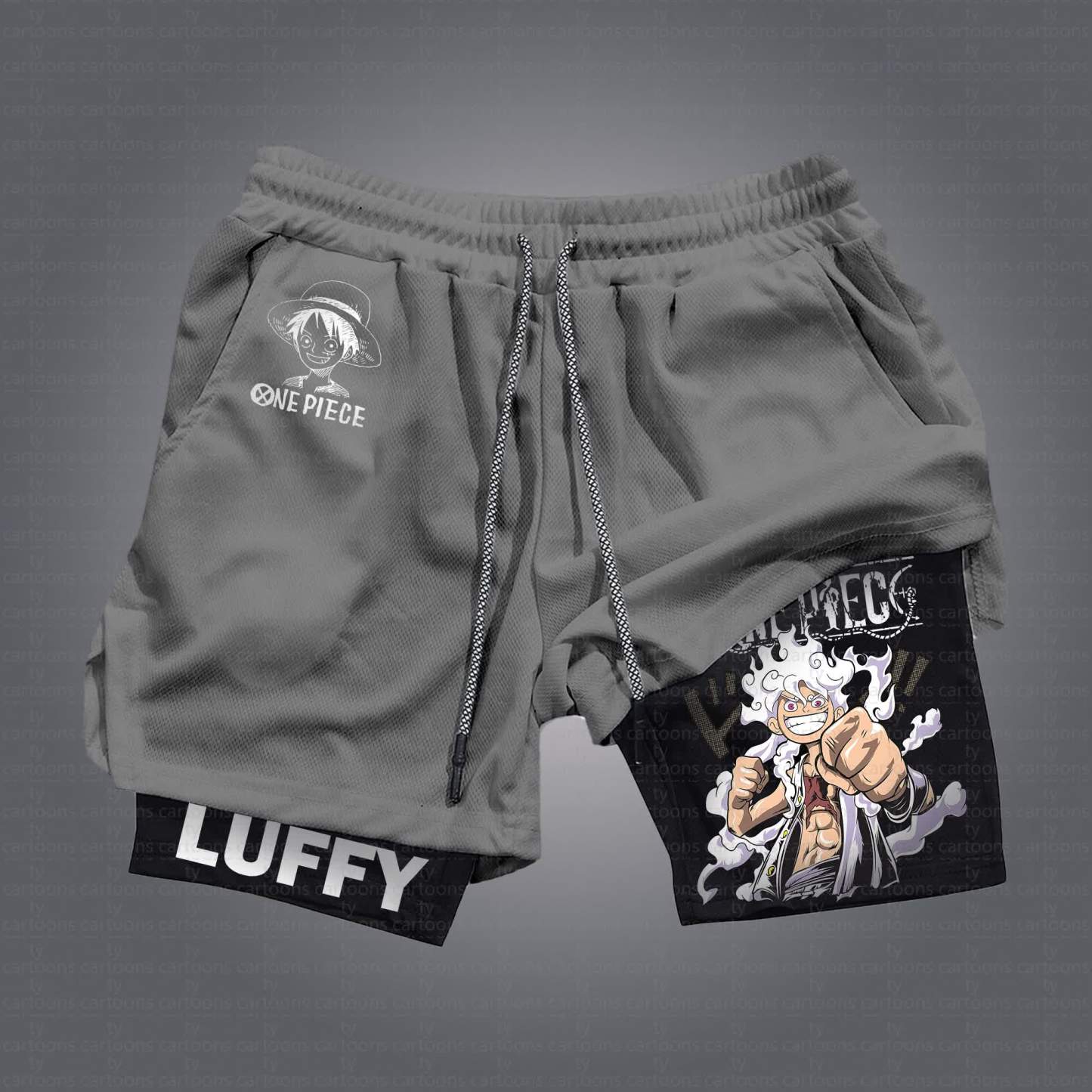 Unisex Casual Anime Streetwear Shorts | One Piece-AnimeClothe