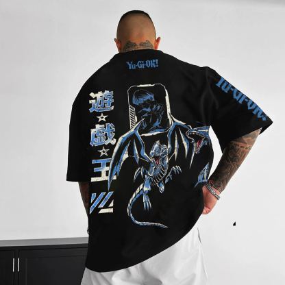 Unisex Anime Inspired Vintage T-Shirt-AnimeClothe