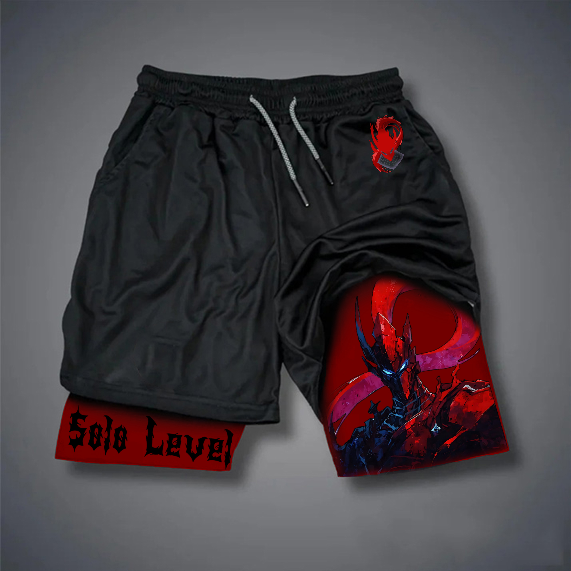Unisex Casual Anime Streetwear Shorts-AnimeClothe
