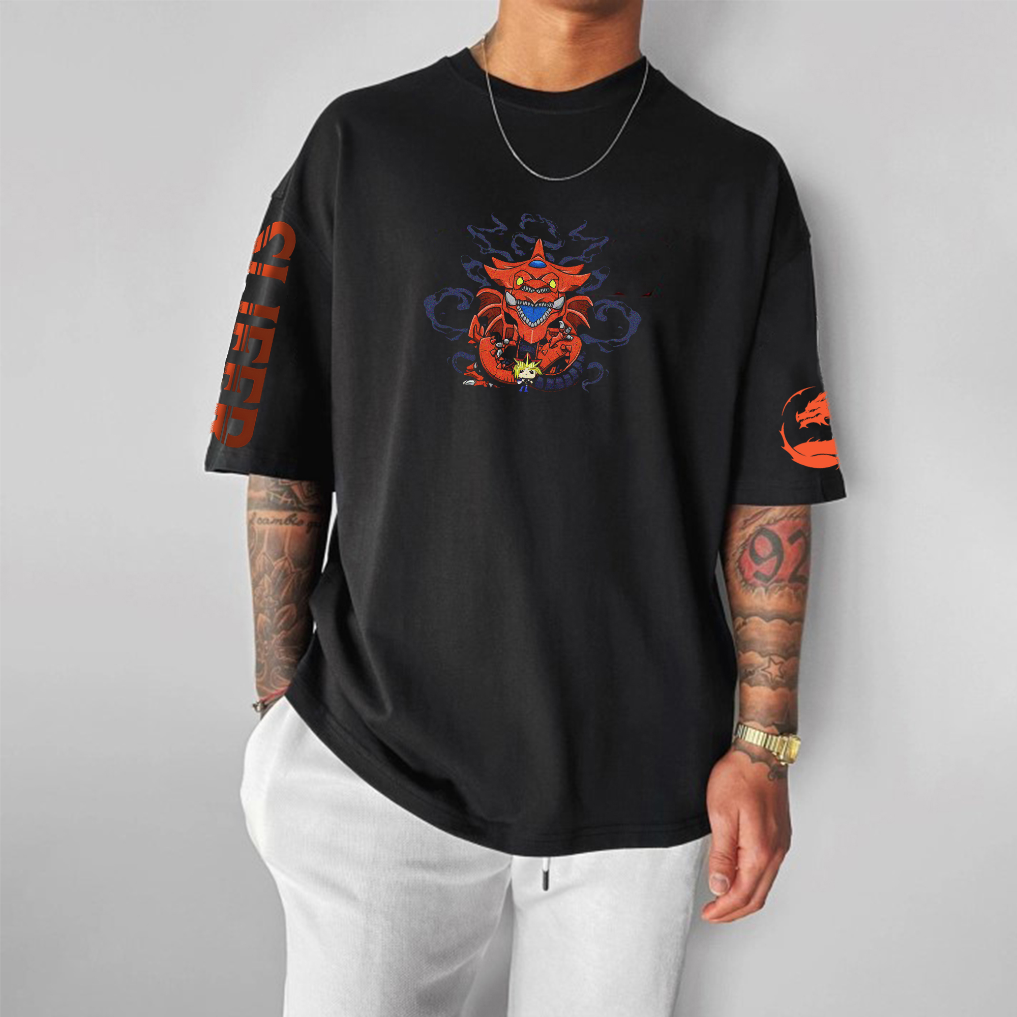 Unisex Anime Inspired Vintage T-Shirt-AnimeClothe