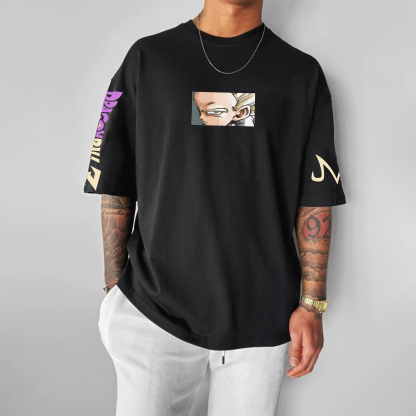 Unisex Anime Inspired Graphic Streetwear Vintage T-shirt-AnimeClothe
