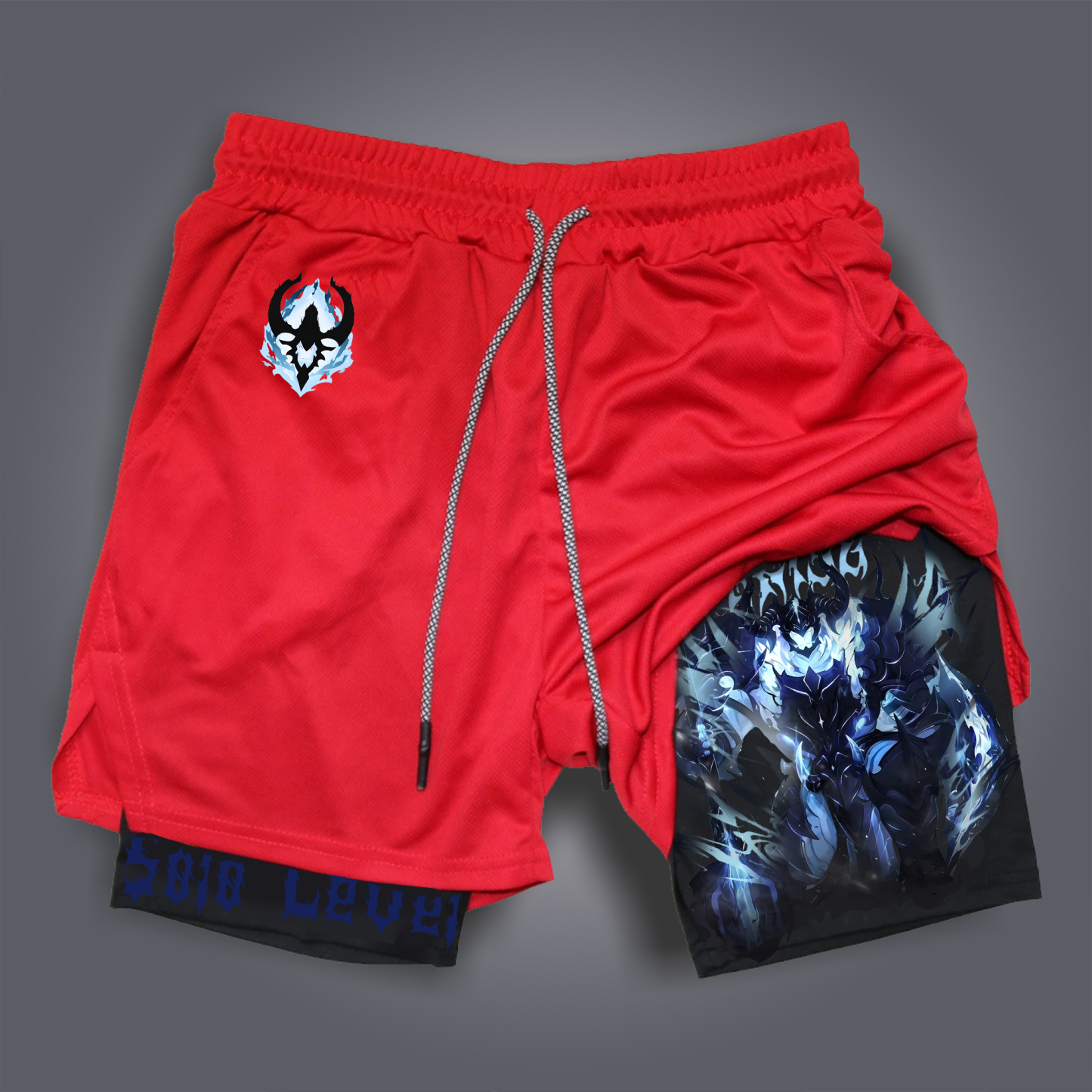 Unisex “Solo Leveling” Casual Anime Streetwear Shorts