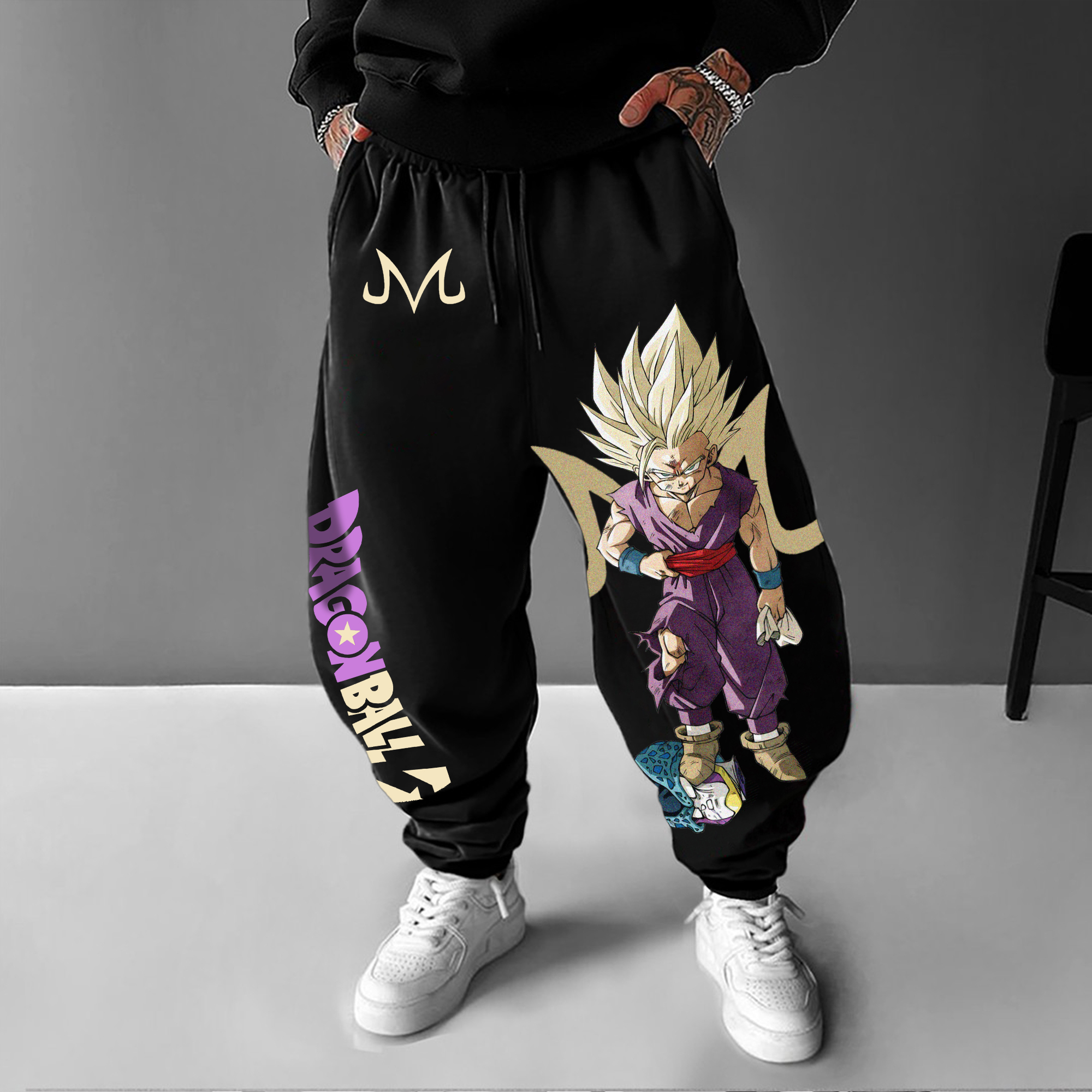 Unisex Casual Anime Streetwear Pants-AnimeClothe