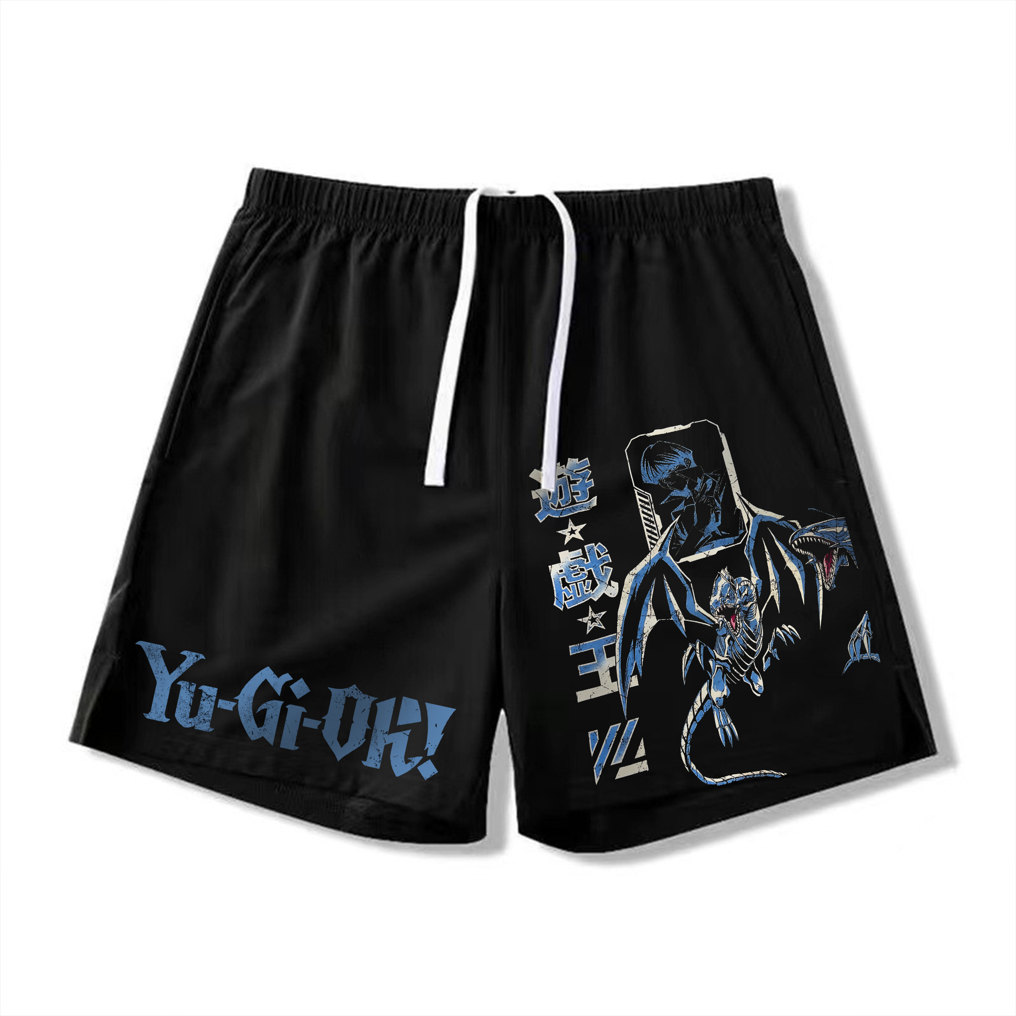 Unisex Anime Style Retro Shorts-AnimeClothe