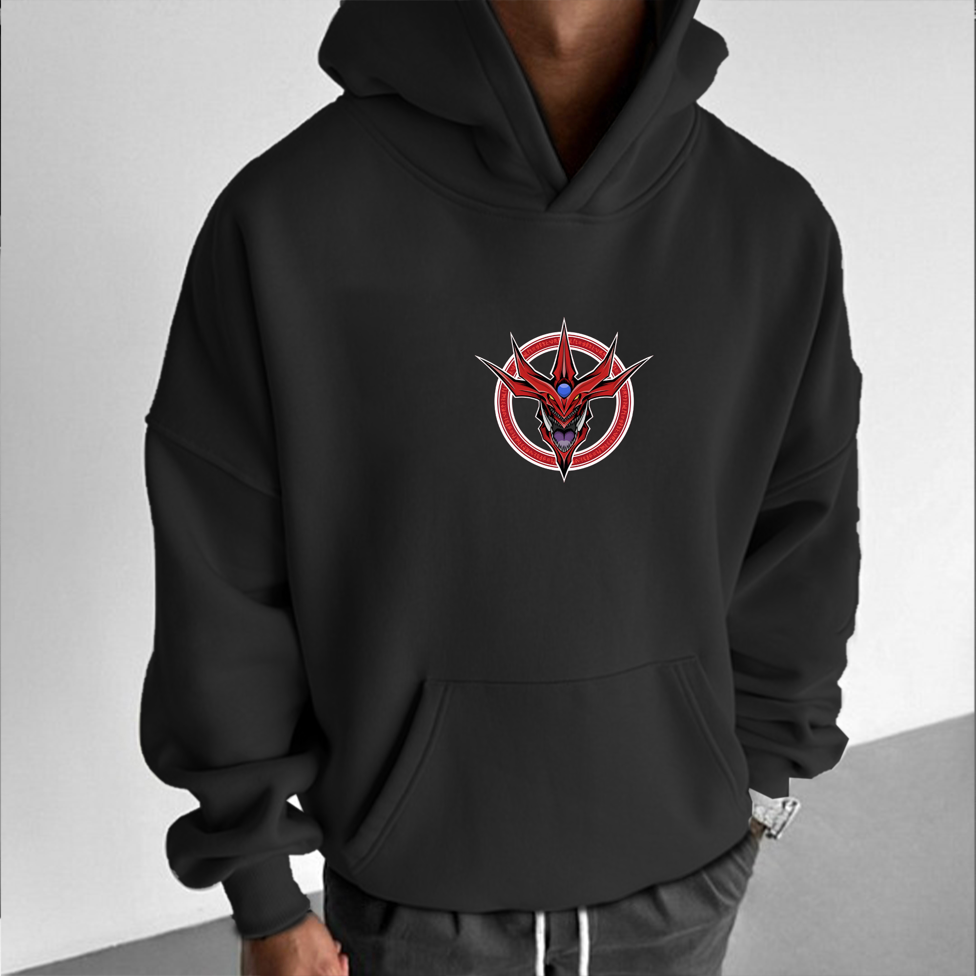  Unisex “Yu-Gi-Oh！” Anime Style Retro Hoodie-AnimeClothe