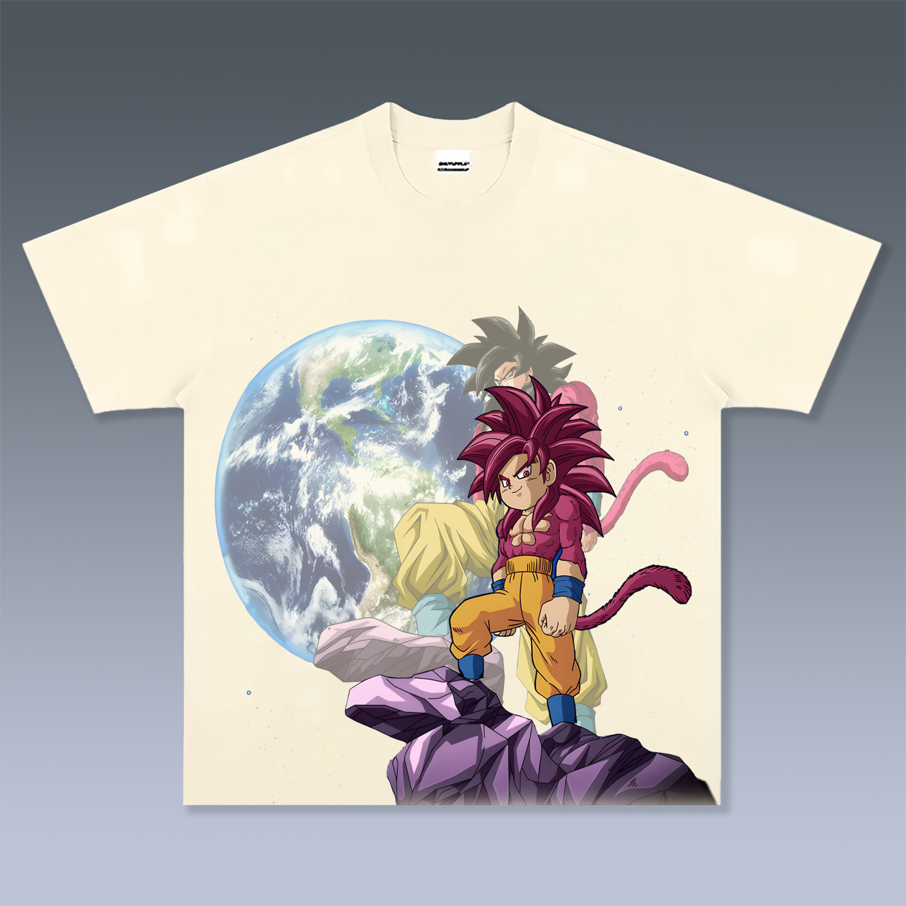 Unisex Anime Graphic Streetwear Vintage T-shirt-AnimeClothe