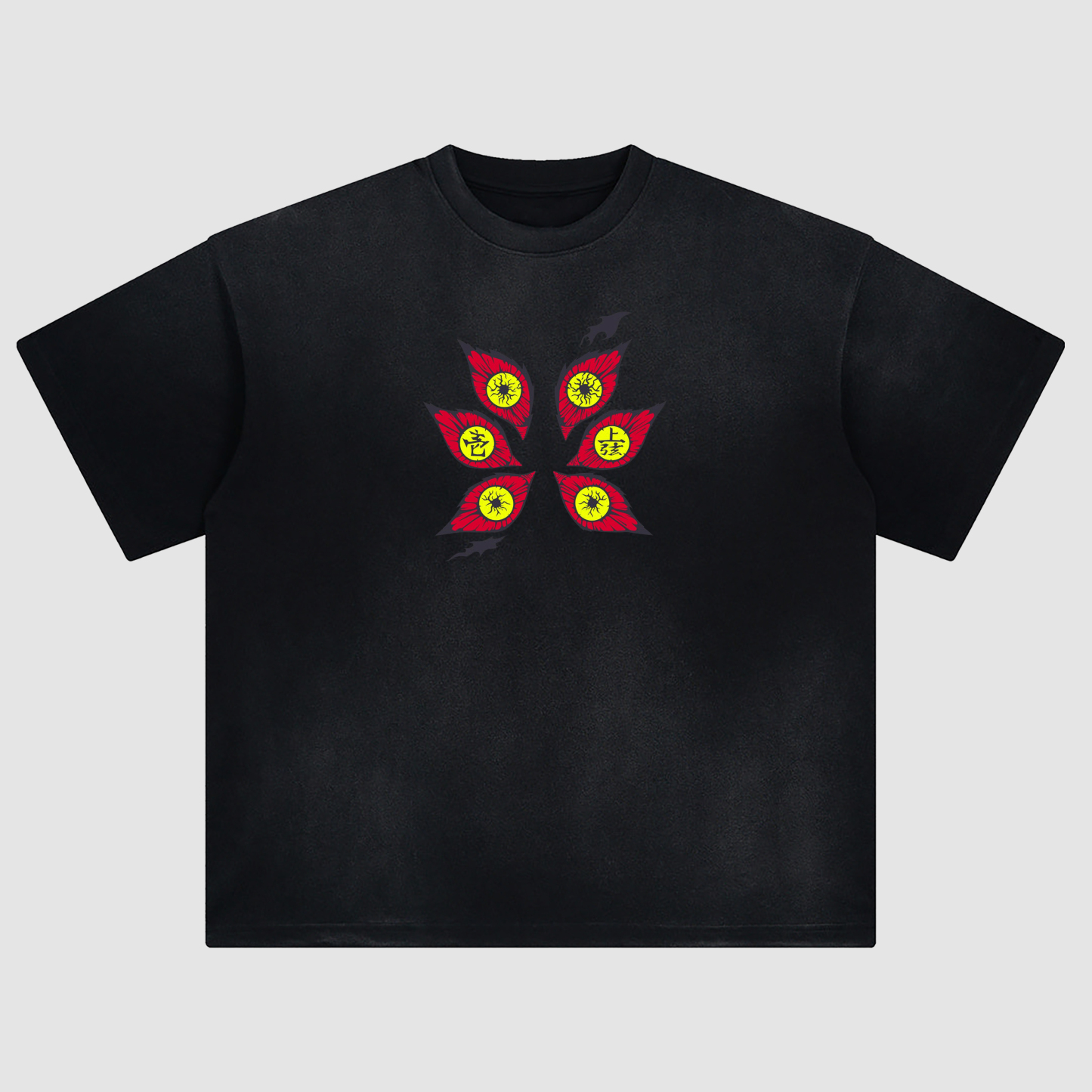 Unisex Fit ANIME Washed T-Shirt