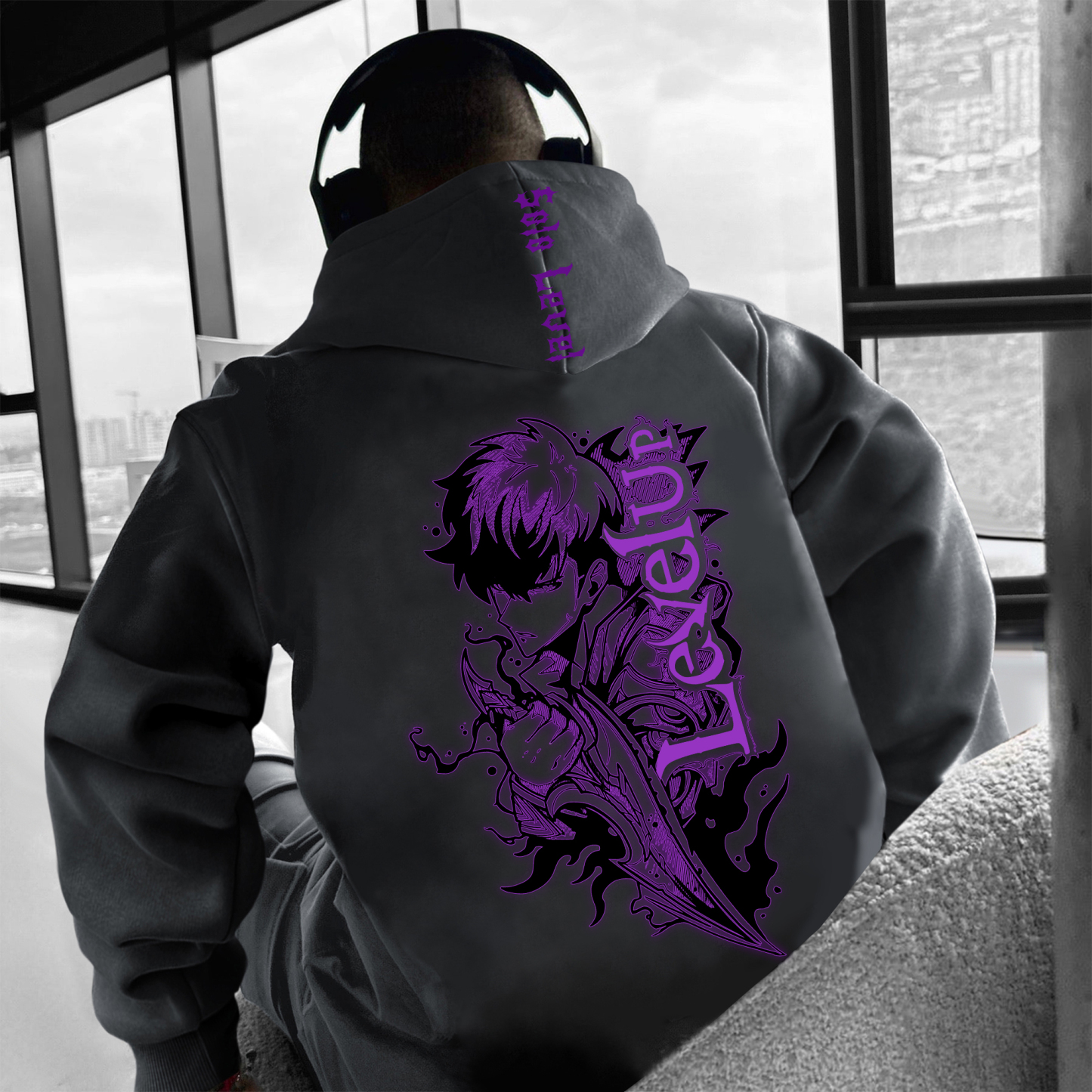 Unisex Anime Graphic Streetwear Vintage Hoodie