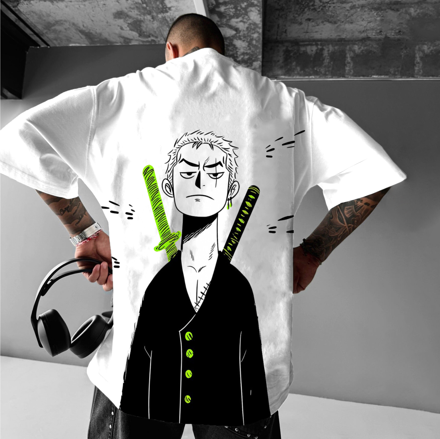 Unisex Anime Inspired Vintage T-Shirt丨One Piece-AnimeClothe