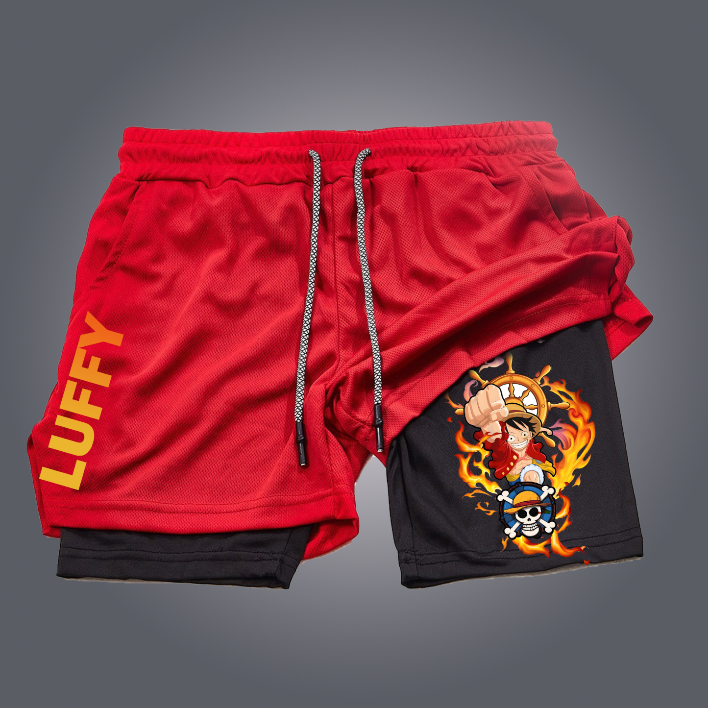 Unisex One Piece Anime Shorts | One Piece-AnimeClothe