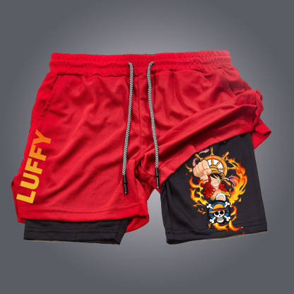 Unisex One Piece Anime Shorts | One Piece-AnimeClothe