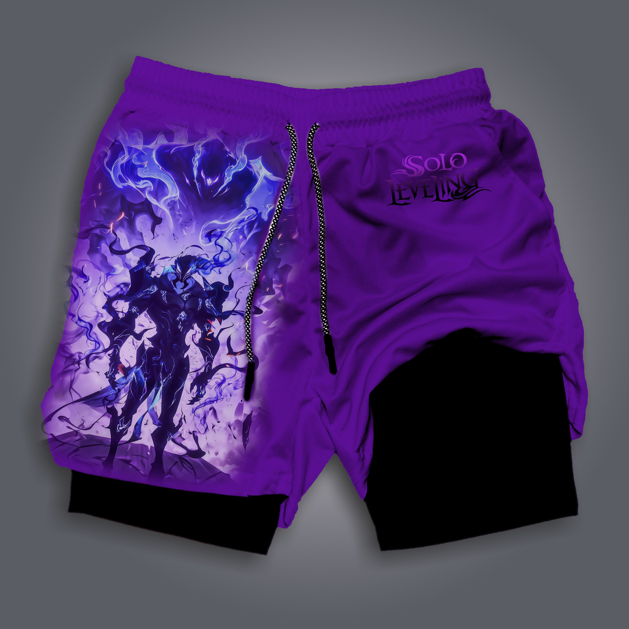 Unisex Casual Anime Streetwear Shorts-AnimeClothe