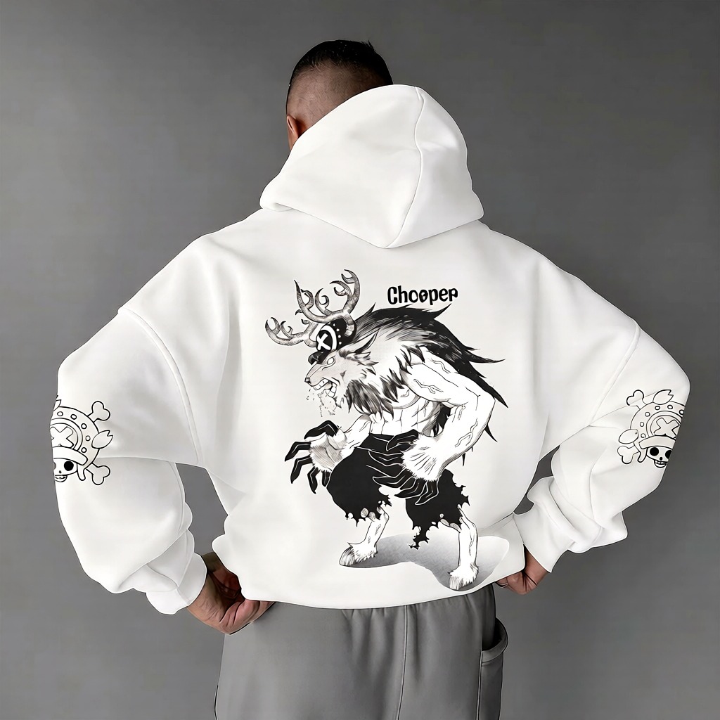 Unisex Anime Graphic Streetwear Vintage Hoodie