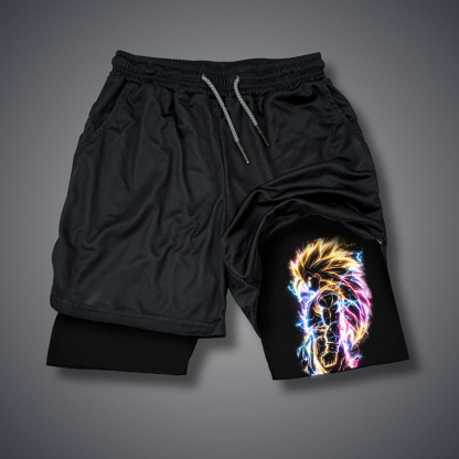 Unisex Casual Anime GOKU Gym Shorts