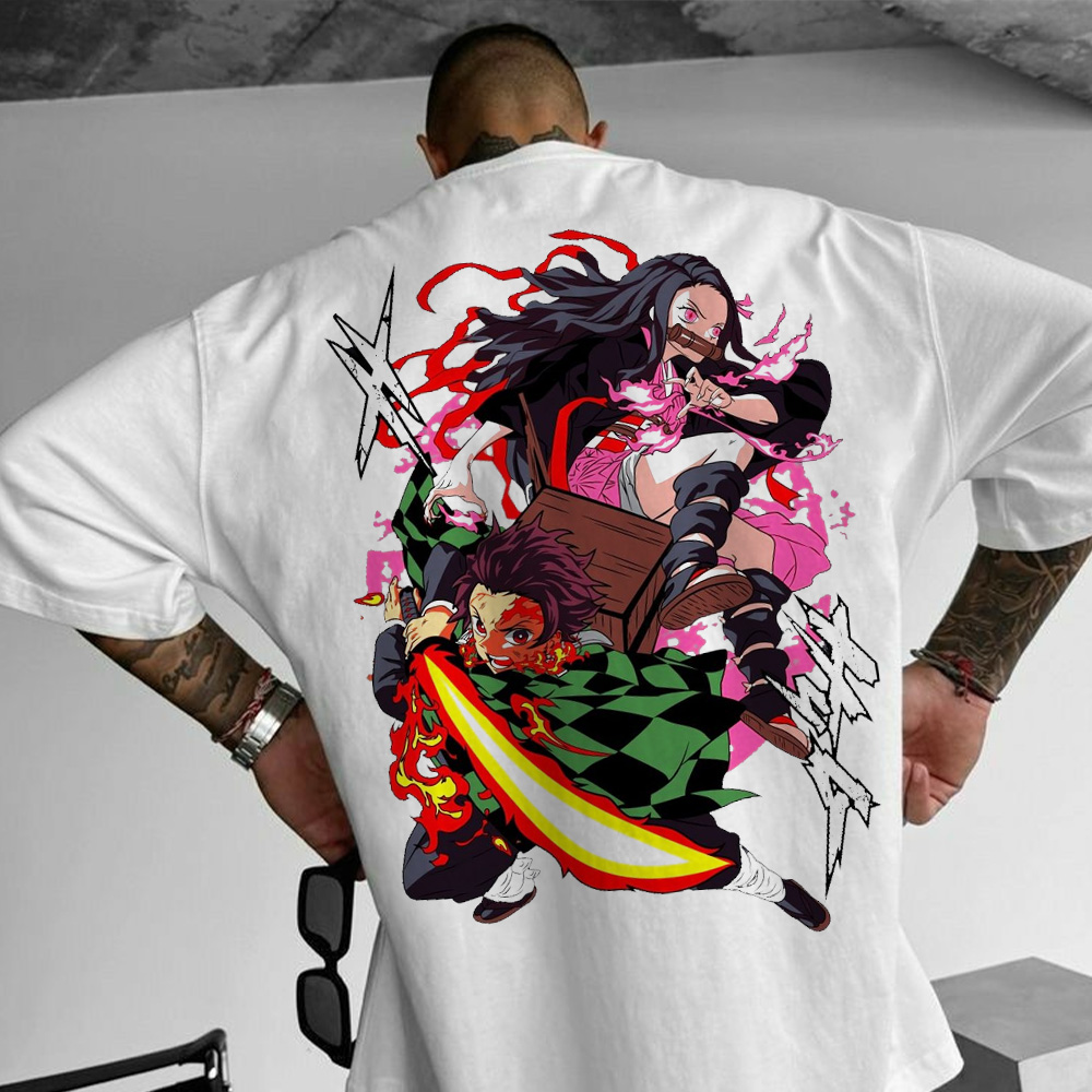 Unisex Anime Inspired Vintage T-Shirt